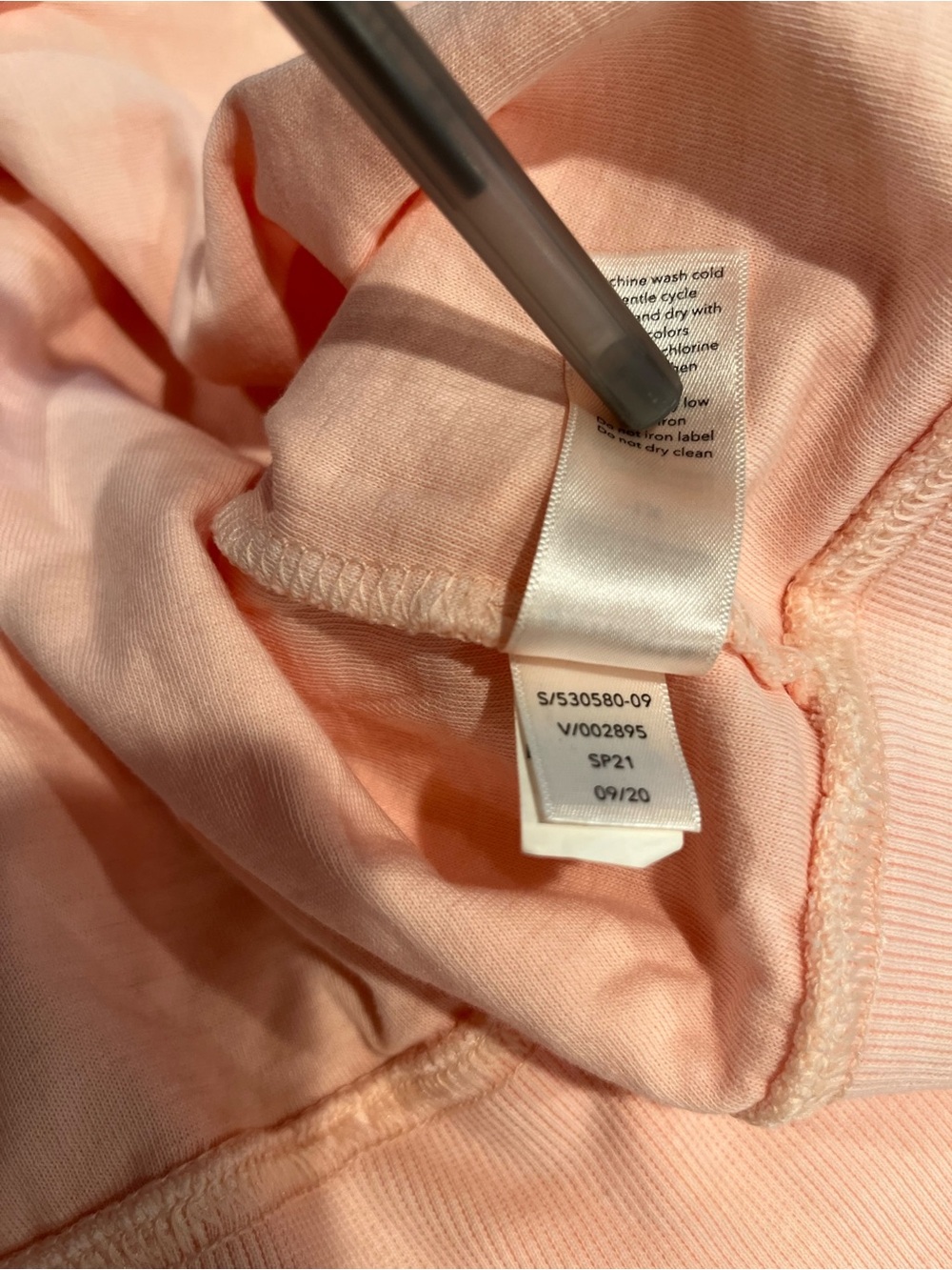 Athleta Sundown Hoodie 1X Delicate Pink Soft Lounge - Picture 10 of 11